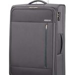American Tourister Heat Wave - Spinner XL Maleta, 80 cm, 92 L, Gris (Charcoal Grey)