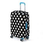 Funda maleta suave elástico de anti-polvo Cubierta de protector equipaje con cremallera